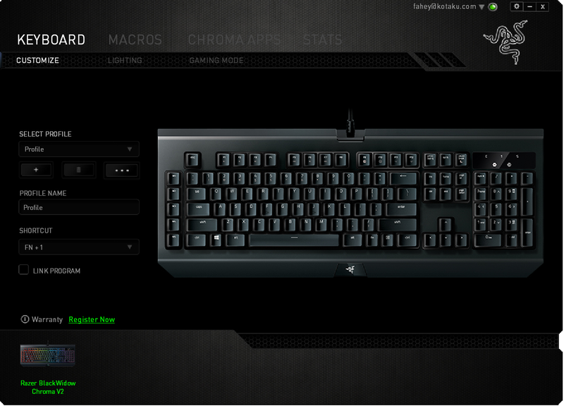 Illustration for article titled Razer Blackwidow Chroma V2 Yellow Review: More Gaming, Less Typing